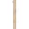 Ekena Millwork Thorton Block Smooth Bracket w/ Offset Brace, Douglas Fir, 3 1/2"W x 20"D x 32"H BKT0402X20X32THR05SDF - alternate 2
